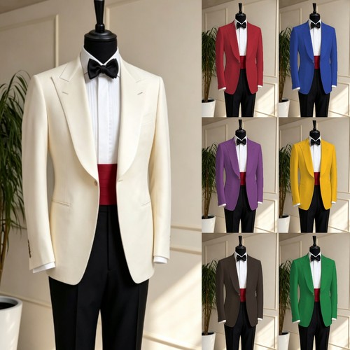 Formal men coat - formal, peak